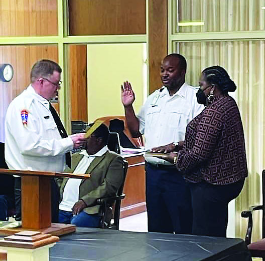 Shaw sworn in as Goodwater police chief The Coosa County News